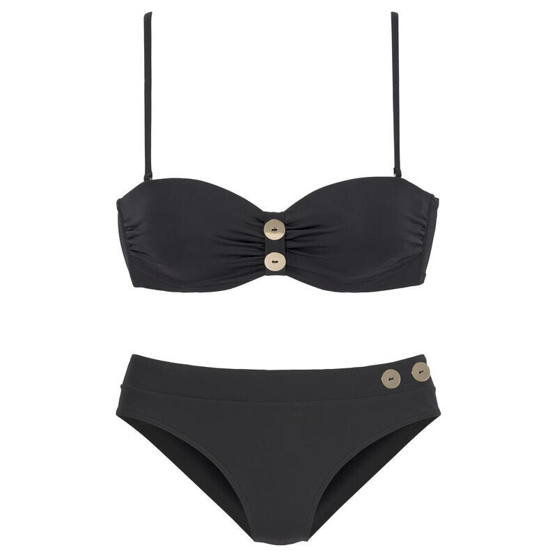 Женское бикини-бандо на косточках VIVANCE, цвет schwarz
Женское бикини-бандо на косточках VIVANCE, цвет schwarz