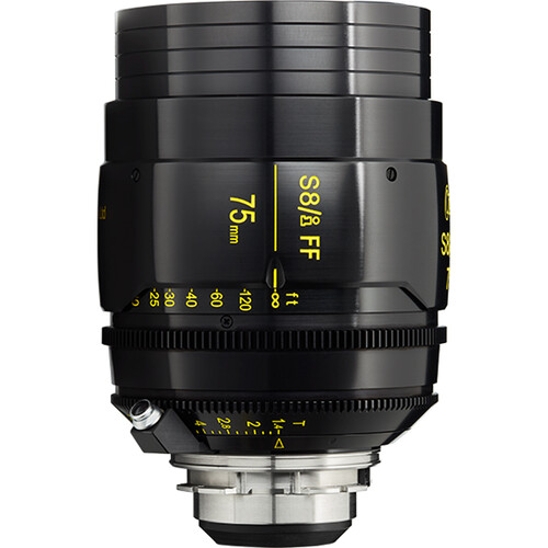 Полный кадр Cooke S8/i Plus 75 мм T1.4 с фиксированным объективом (ARRI PL, футы/метры)
Полный кадр Cooke S8/i Plus 75 мм T1.4 с фиксированным объективом (ARRI PL, футы/метры)