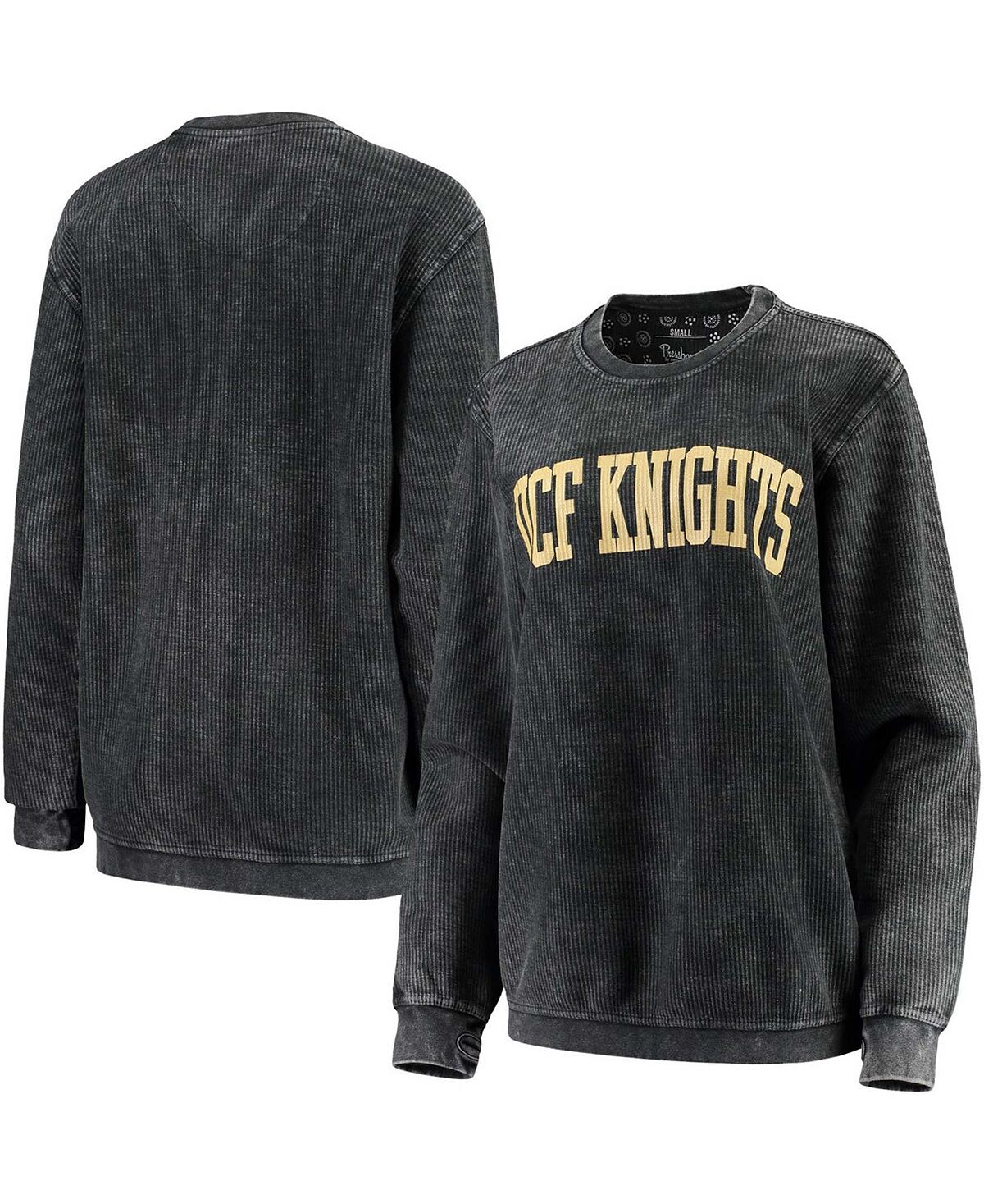 Женский черный пуловер UCF Knights Comfy Cord в винтажном стиле, базовый пуловер с аркой Pressbox, черный
Женский черный пуловер UCF Knights Comfy Cord в винтажном стиле, базовый пуловер с аркой Pressbox, черный