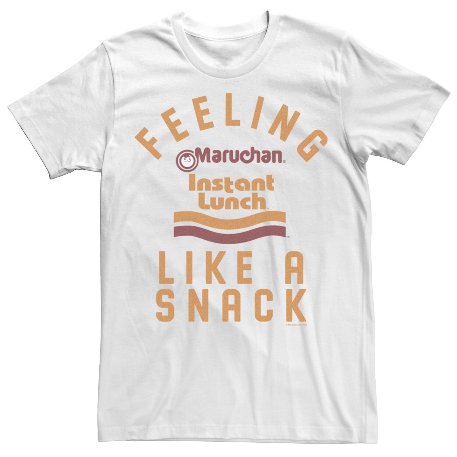 Мужская футболка Maruchan Feeling Like A Snack Tee Licensed Character
Мужская футболка Maruchan Feeling Like A Snack Tee Licensed Character