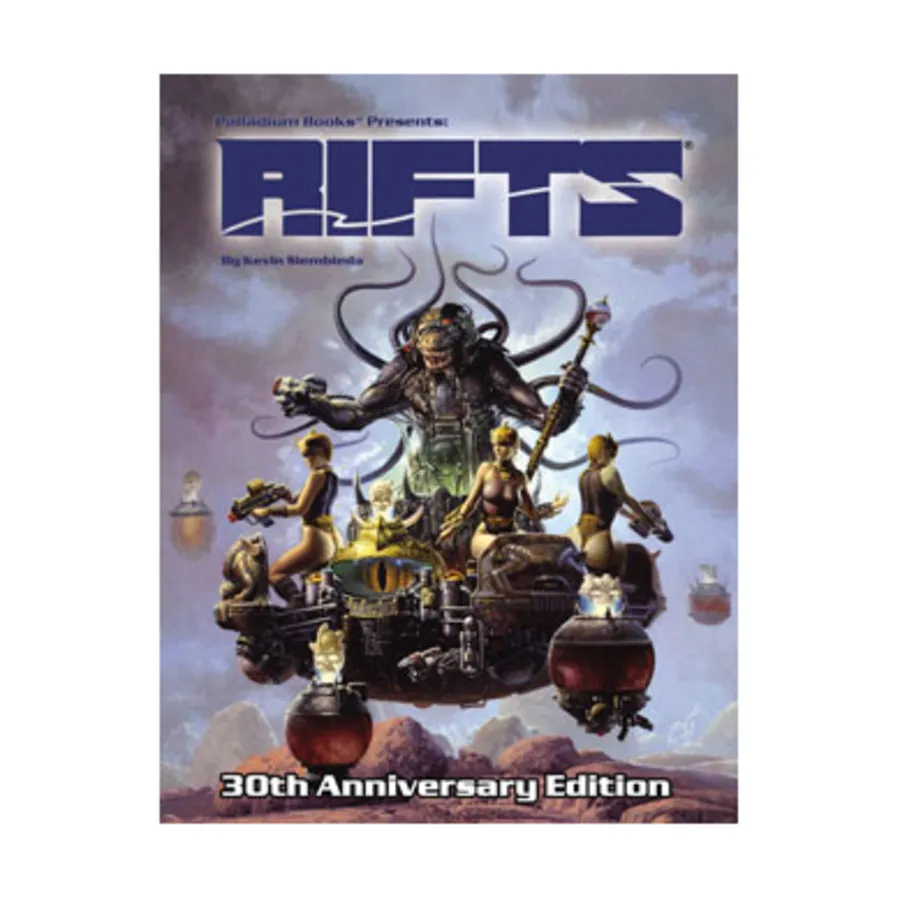 Rifts (30th Anniversary Edition), Rifts - Core Books, Source Books & Miscellaneous, твердый переплет
Rifts (30th Anniversary Edition), Rifts - Core Books, Source Books & Miscellaneous, твердый переплет