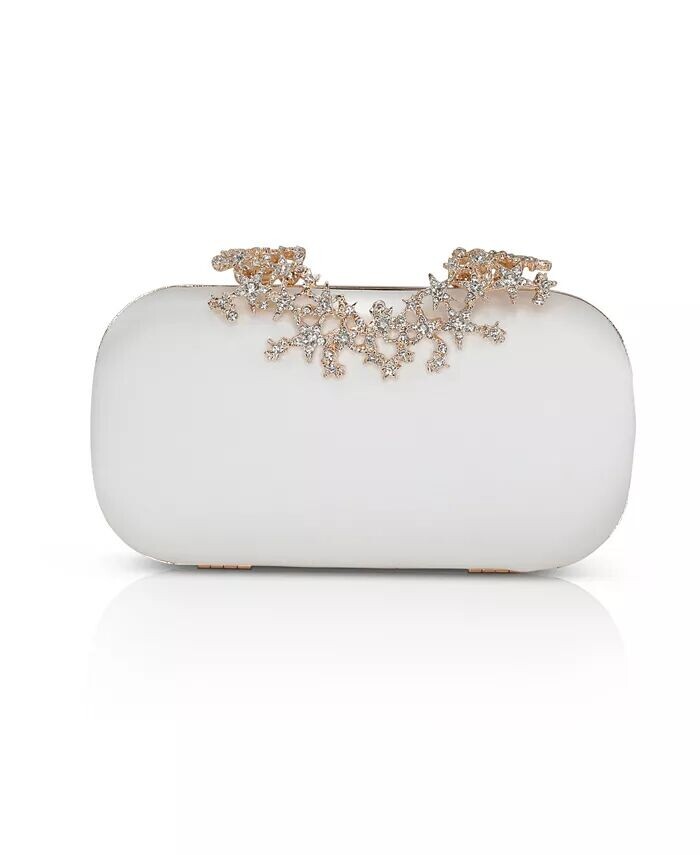 Сатиновый минодьер Lyra с декоративным узором в виде звездного клатча Jewel Badgley Mischka, слоновая кость/кремовый
Сатиновый минодьер Lyra с декоративным узором в виде звездного клатча Jewel Badgley Mischka, слоновая кость/кремовый