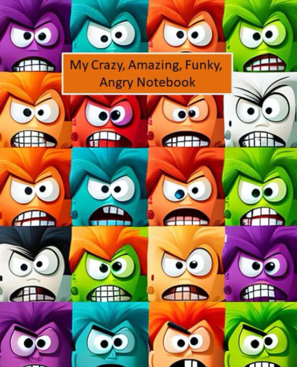 Lined Composition Notebook Featuring Funny Animated Faces coverart. Journal for college, school, office or work.: comic expressive cover, diary, writing, cover art (Independently published)
Lined Composition Notebook Featuring Funny Animated Faces coverart. Journal for college, school, office or work.: comic expressive cover, diary, writing, cover art (Independently published)