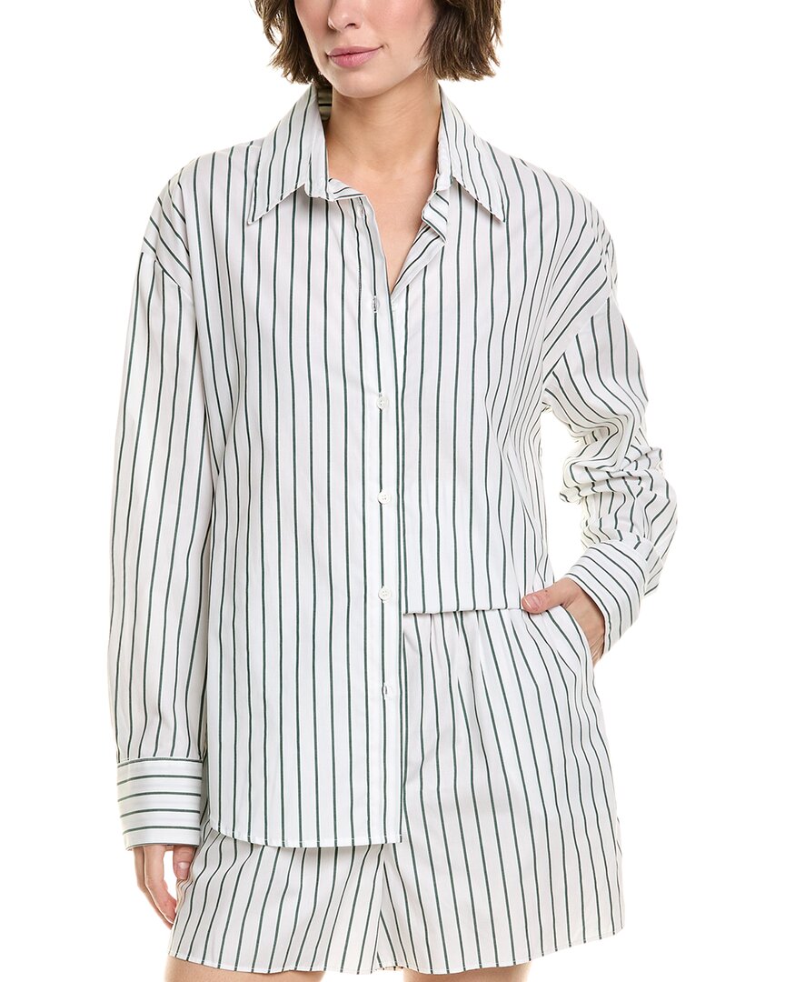 Хлопковая рубашка Enza Costa, белый
Хлопковая рубашка Enza Costa, белый