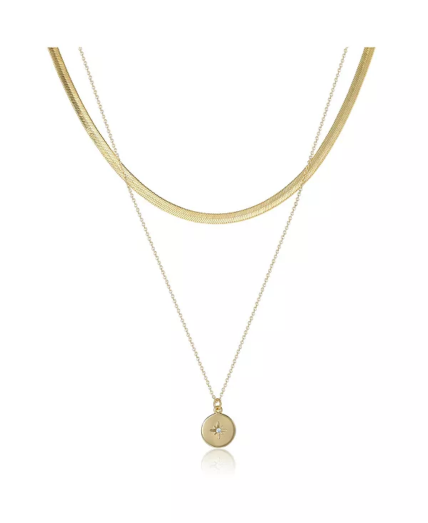 Многослойное цепочное ожерелье золотистого оттенка с подвеской в виде звезды Jessica Simpson, gold
Многослойное цепочное ожерелье золотистого оттенка с подвеской в виде звезды Jessica Simpson, gold