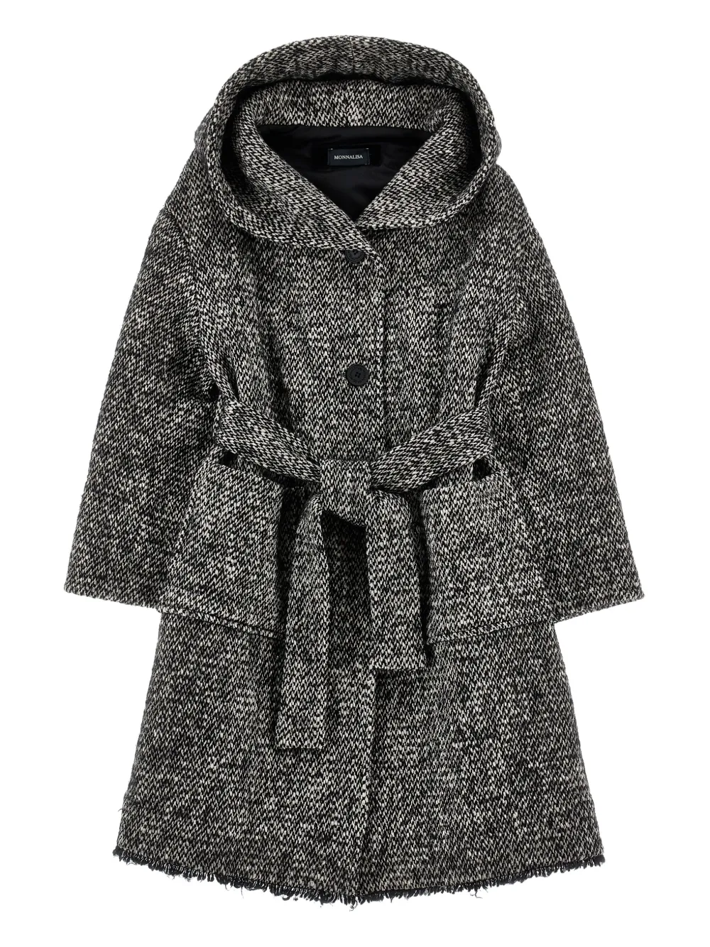 Пальто с капюшоном Monnalisa, черный
Пальто с капюшоном Monnalisa, черный