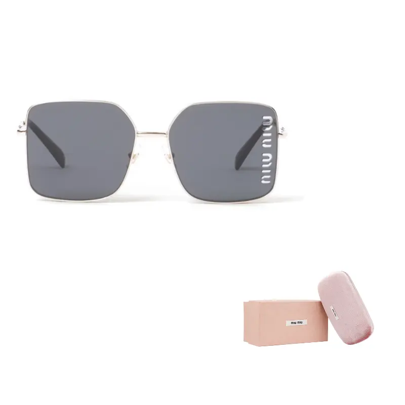 MIU MIU Женские солнцезащитные очки асимметричной формы металлические серебристые, Silver
MIU MIU Женские солнцезащитные очки асимметричной формы металлические серебристые, Silver