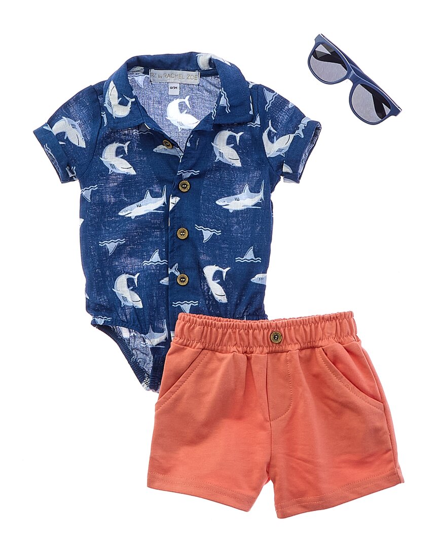 Рэйчел Зои Комплект из 3 предметов с солнцезащитными очками Rachel Zoe, синий
Рэйчел Зои Комплект из 3 предметов с солнцезащитными очками Rachel Zoe, синий