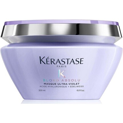 Маска для волос Blond Absolu Anti-Brass Purple с гиалуроновой кислотой и цветком эдельвейса 200мл, Kerastase
Маска для волос Blond Absolu Anti-Brass Purple с гиалуроновой кислотой и цветком эдельвейса 200мл, Kerastase