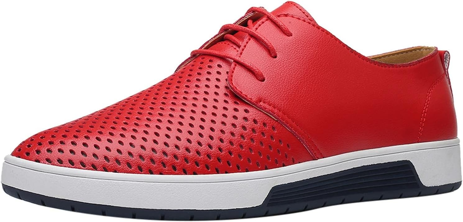 Мужские повседневные оксфорды BORAMAX с противоскользящей подошвой - мужские туфли на плоской подошве, модные, дышащие, для бизнеса, формальные, кроссовки и нарядные туфли для мужчин, красный
Мужские повседневные оксфорды BORAMAX с противоскользящей подошвой - мужские туфли на плоской подошве, модные, дышащие, для бизнеса, формальные, кроссовки и нарядные туфли для мужчин, красный