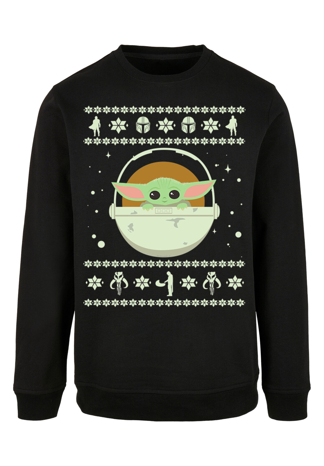 Пуловер F4NT4STIC Sweatshirt Star Wars The Mundalorian Christmas, черный
Пуловер F4NT4STIC Sweatshirt Star Wars The Mundalorian Christmas, черный