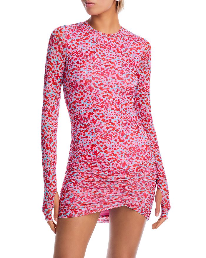 Платье-мини Mirza со сборками AFRM, красный
Платье-мини Mirza со сборками AFRM, красный