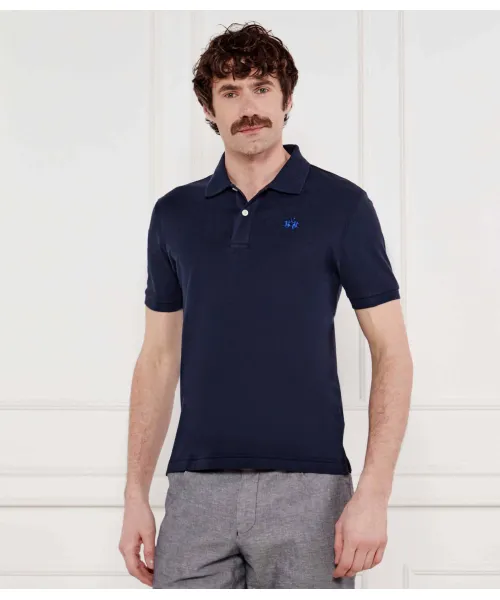 Футболка поло Slim fit La Martina, синий
Футболка поло Slim fit La Martina, синий