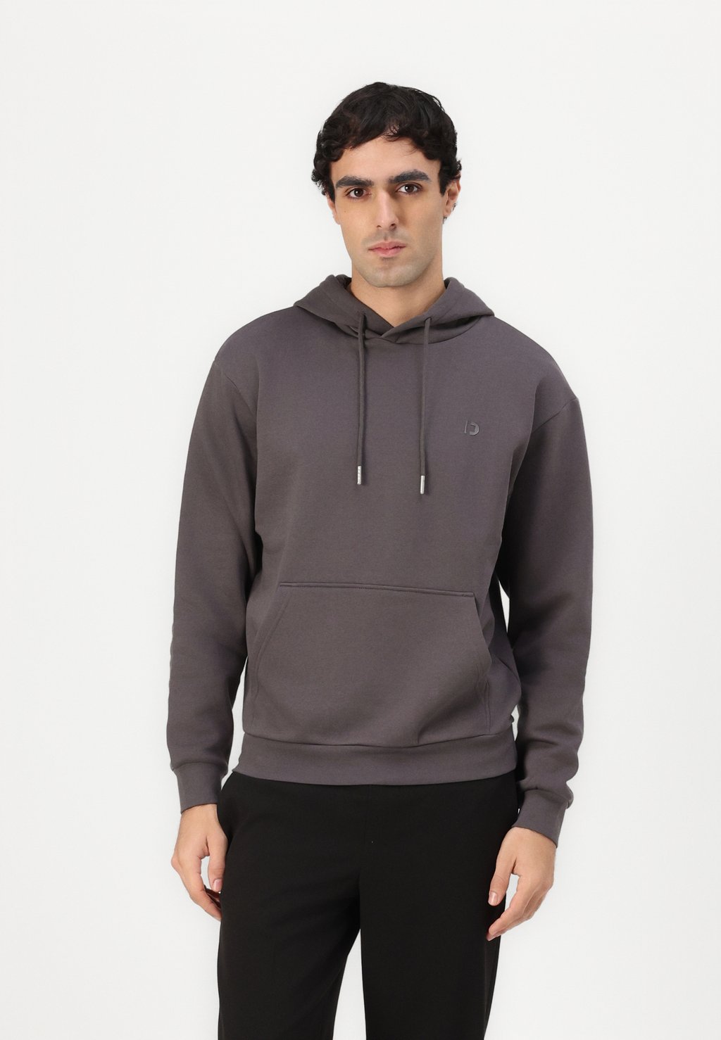 Толстовка HOODIE TOM TAILOR DENIM, серый 
Толстовка HOODIE TOM TAILOR DENIM, серый