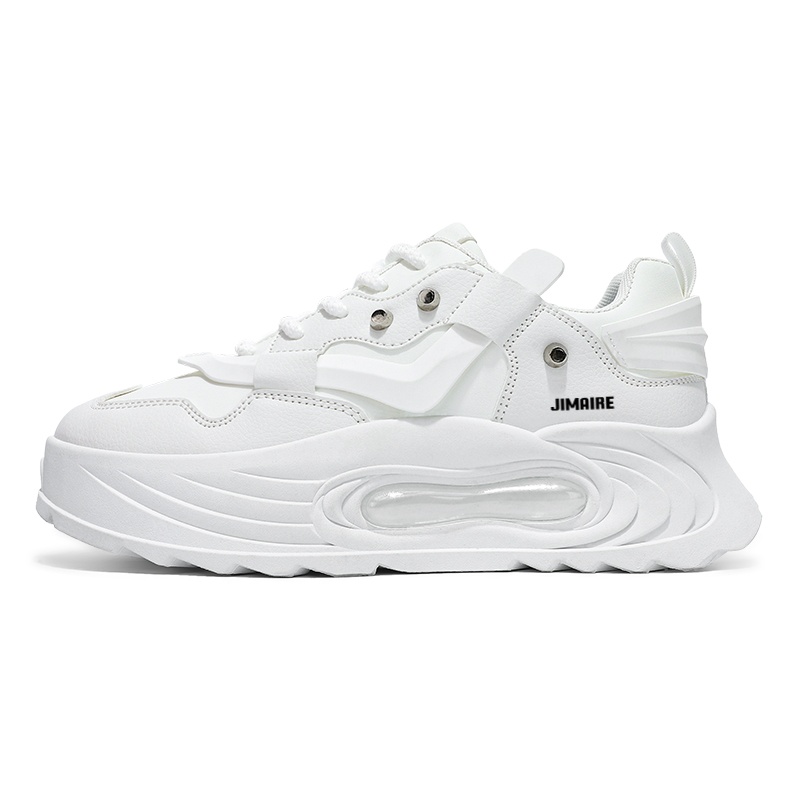 King Jinmai Мужские белые противоскользящие кеды, цвет White
King Jinmai Мужские белые противоскользящие кеды, цвет White