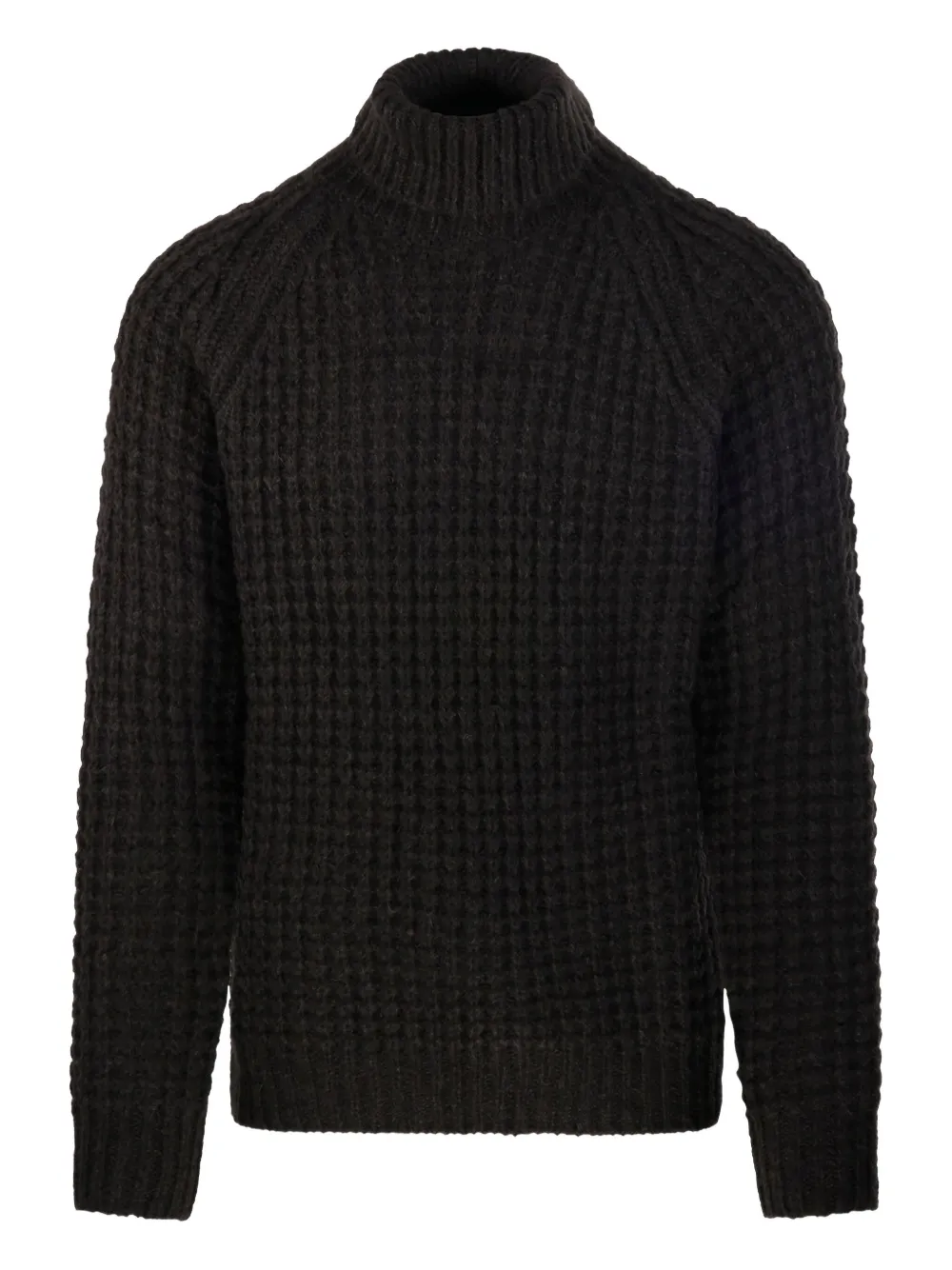 Фактурный свитер с высоким воротником Roberto Collina, коричневый
Фактурный свитер с высоким воротником Roberto Collina, коричневый