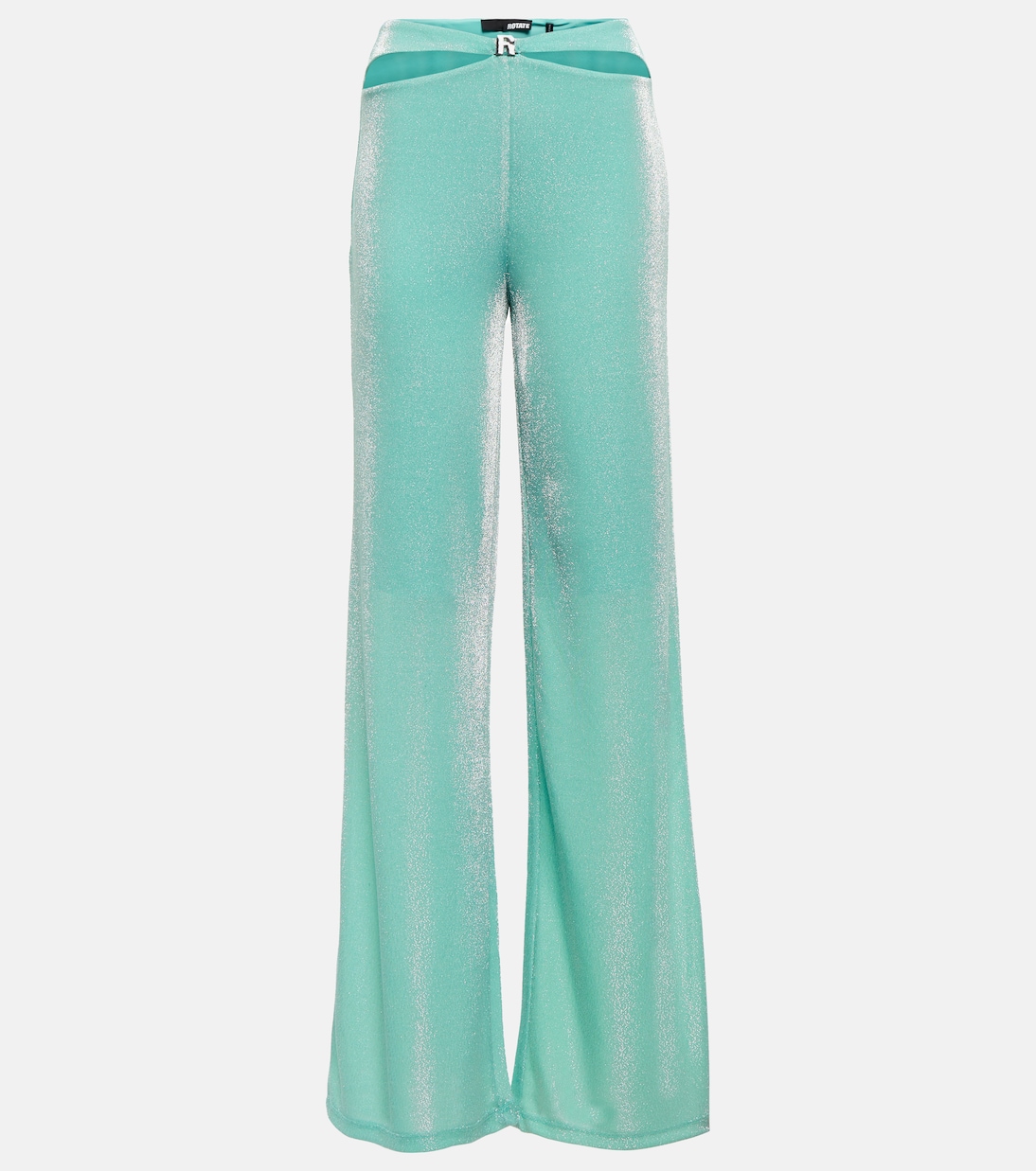 Широкие брюки из металлизированного джерси Rotate, Bermuda
Широкие брюки из металлизированного джерси Rotate, Bermuda