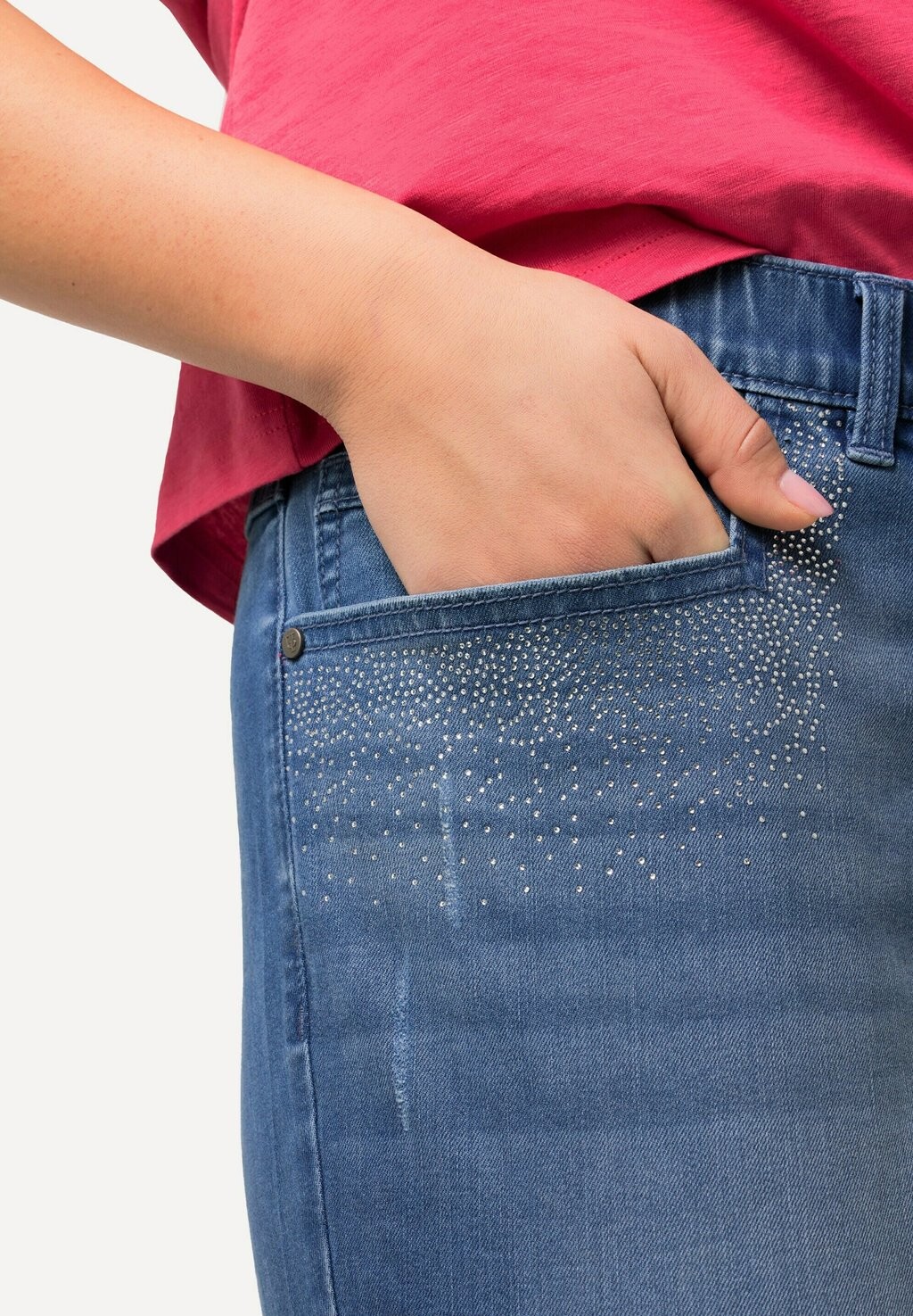 Джинсы узкого кроя SARAH ZIERSTEINE STRETCH Ulla Popken, синий деним
Джинсы узкого кроя SARAH ZIERSTEINE STRETCH Ulla Popken, синий деним