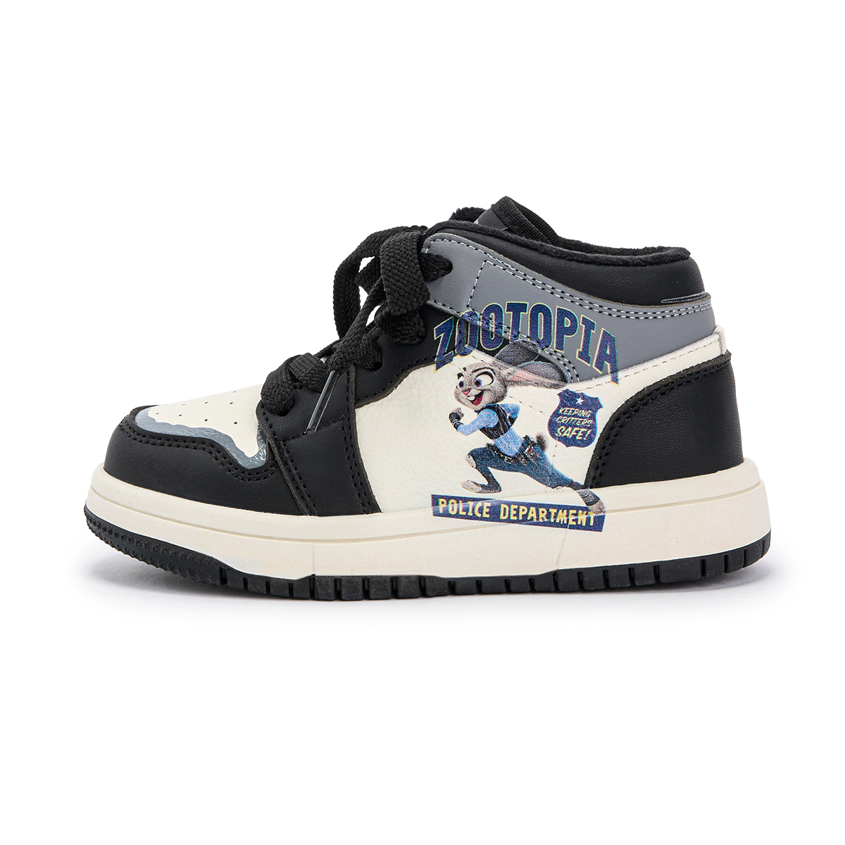 Zootopia нескользящие устойчивые к истиранию легкие амортизирующие кроссовки Mid top для детей Disney, черный
Zootopia нескользящие устойчивые к истиранию легкие амортизирующие кроссовки Mid top для детей Disney, черный