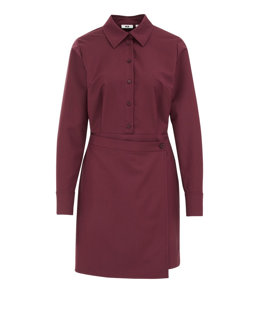 Платье-рубашка WE Fashion, Dark red
Платье-рубашка WE Fashion, Dark red