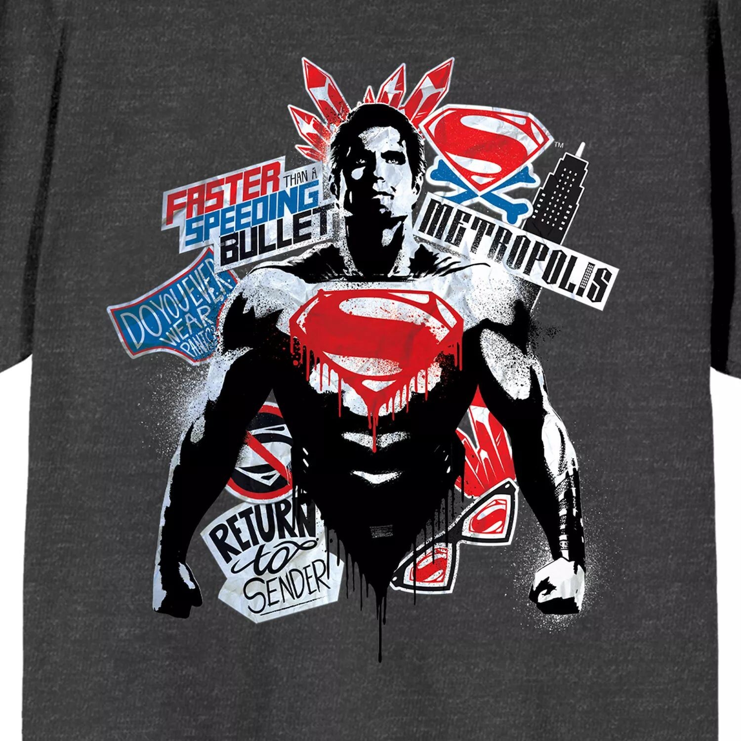 Мужская футболка «Бэтмен против Супермена» Licensed Character
Мужская футболка «Бэтмен против Супермена» Licensed Character