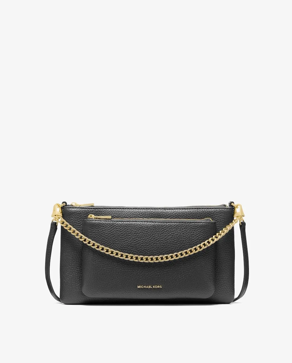 Женская сумка через плечо Jet Set среднего размера из зернистой кожи Michael Michael Kors, черный
Женская сумка через плечо Jet Set среднего размера из зернистой кожи Michael Michael Kors, черный