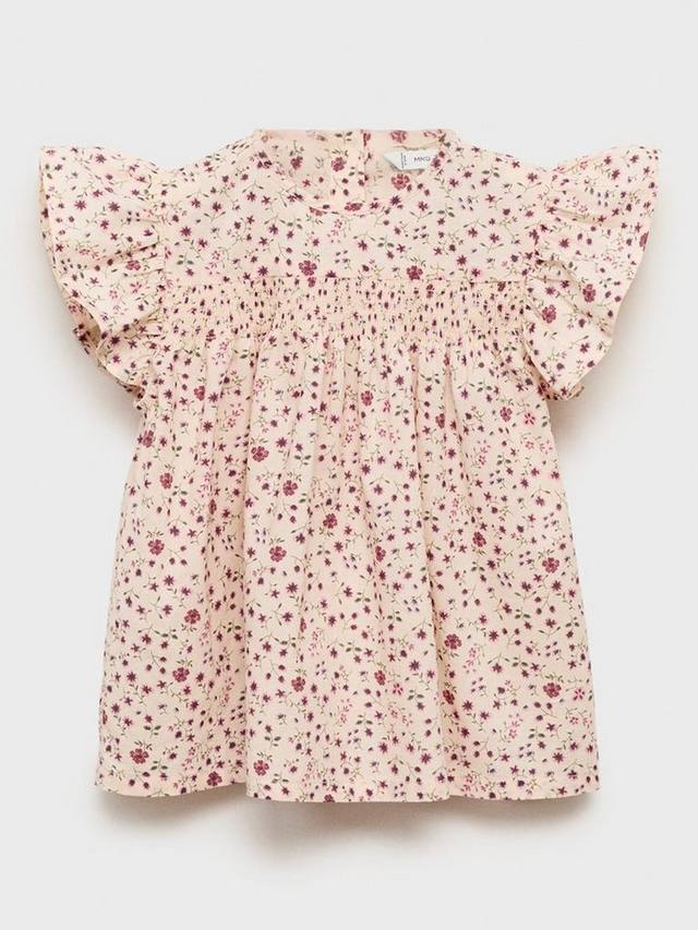 Детская хлопковая блузка с цветочным принтом на пуговицах Mango, Pink
Детская хлопковая блузка с цветочным принтом на пуговицах Mango, Pink