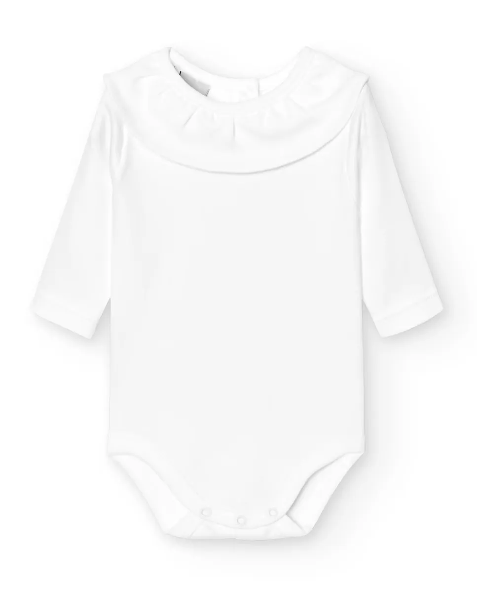 Упаковка из 2 детских боди с оборкой на шее и длинными рукавами BABIDÚ, белый
Упаковка из 2 детских боди с оборкой на шее и длинными рукавами BABIDÚ, белый