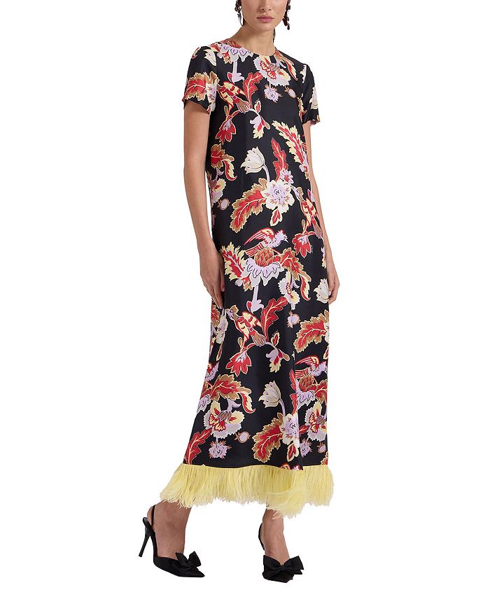 Платье Swing из шелкового твила в цвете Lark Black Feathers La DoubleJ, черный
Платье Swing из шелкового твила в цвете Lark Black Feathers La DoubleJ, черный