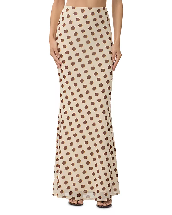 Длинная юбка Теган Afrm, бежевый
Длинная юбка Теган Afrm, бежевый