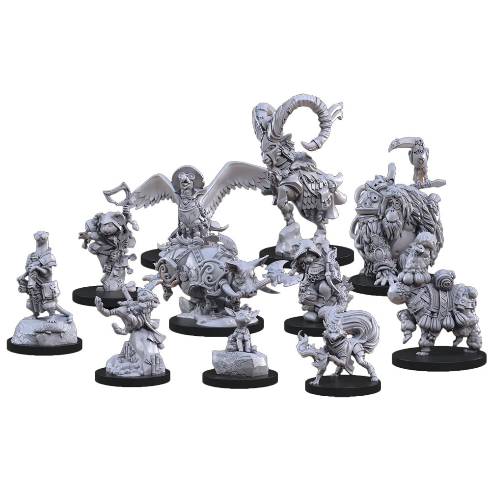 Ролевая игра Steamforged Games Animal Adventures RPG: Miniatures Set - Animals of the Faraway Sea
Ролевая игра Steamforged Games Animal Adventures RPG: Miniatures Set - Animals of the Faraway Sea