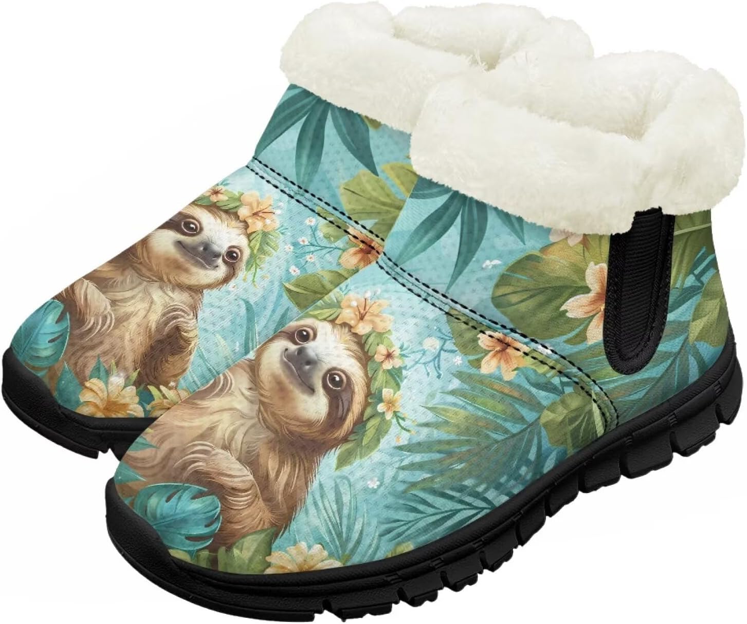 Зимние сапожки для малышей, теплые снежные ботинки, уютные пушистые детские ботильоны, уличная модная обувь для мальчиков и девочек Chririnla, Tropical Sloth
Зимние сапожки для малышей, теплые снежные ботинки, уютные пушистые детские ботильоны, уличная модная обувь для мальчиков и девочек Chririnla, Tropical Sloth