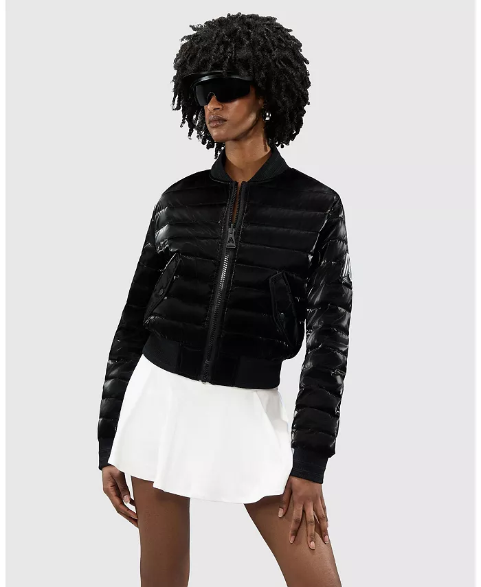 Женская двусторонняя стеганая куртка-бомбер Cluza Alpenhaus, черный
Женская двусторонняя стеганая куртка-бомбер Cluza Alpenhaus, черный