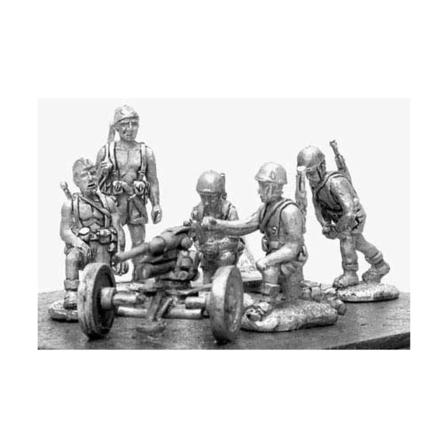 Парашютисты Фольгоре с противотанковой пушкой 47/32, Historical Miniatures - World War II - Italians (20mm) (Mirliton SG)
Парашютисты Фольгоре с противотанковой пушкой 47/32, Historical Miniatures - World War II - Italians (20mm) (Mirliton SG)