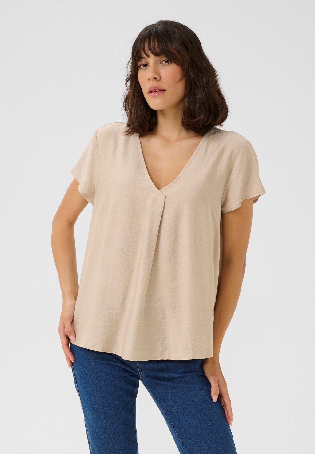 Блуза LUI Kaffe, бежевый
Блуза LUI Kaffe, бежевый