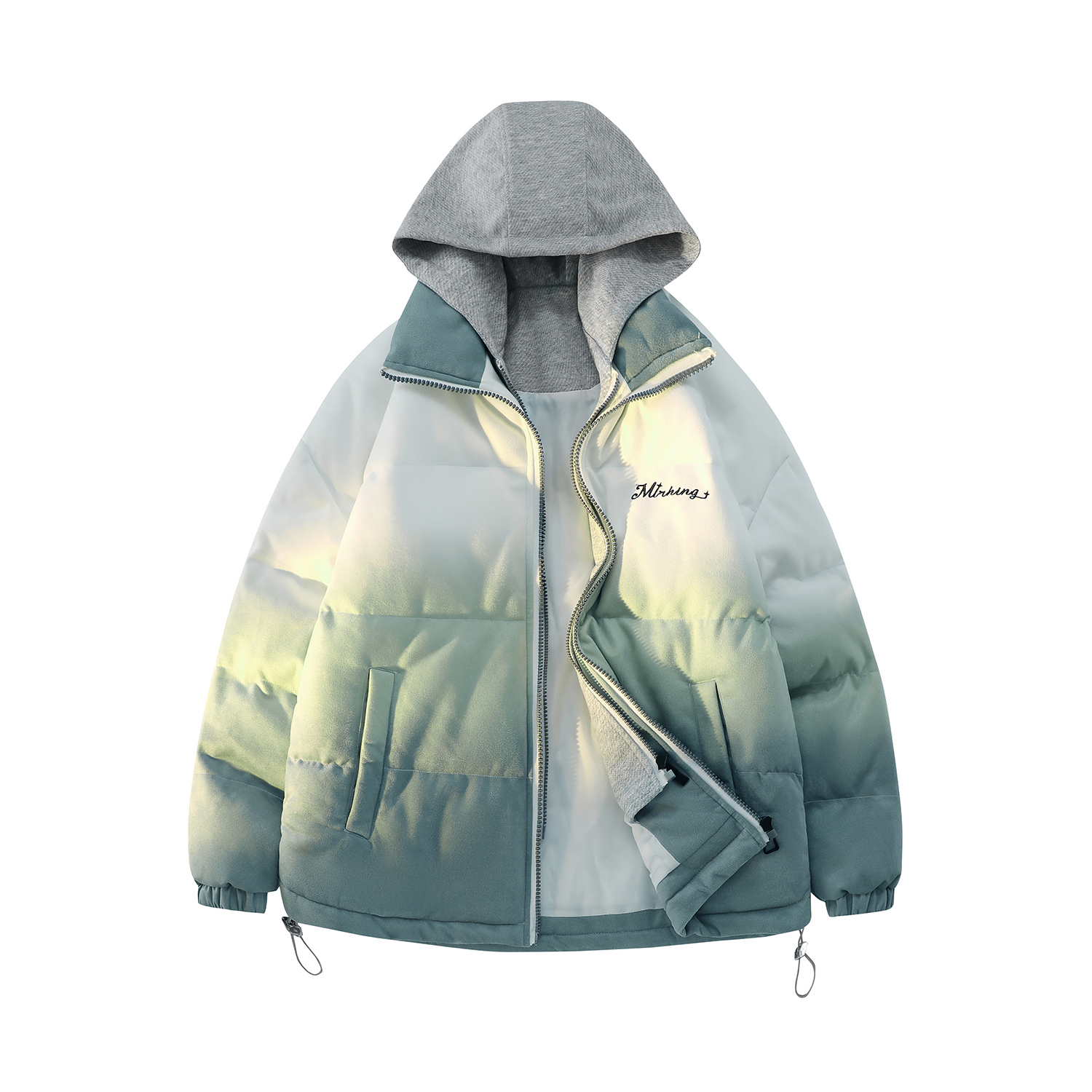 MLRH Пуховик Unisex, Green (Mock Two-Piece Hooded)
MLRH Пуховик Unisex, Green (Mock Two-Piece Hooded)