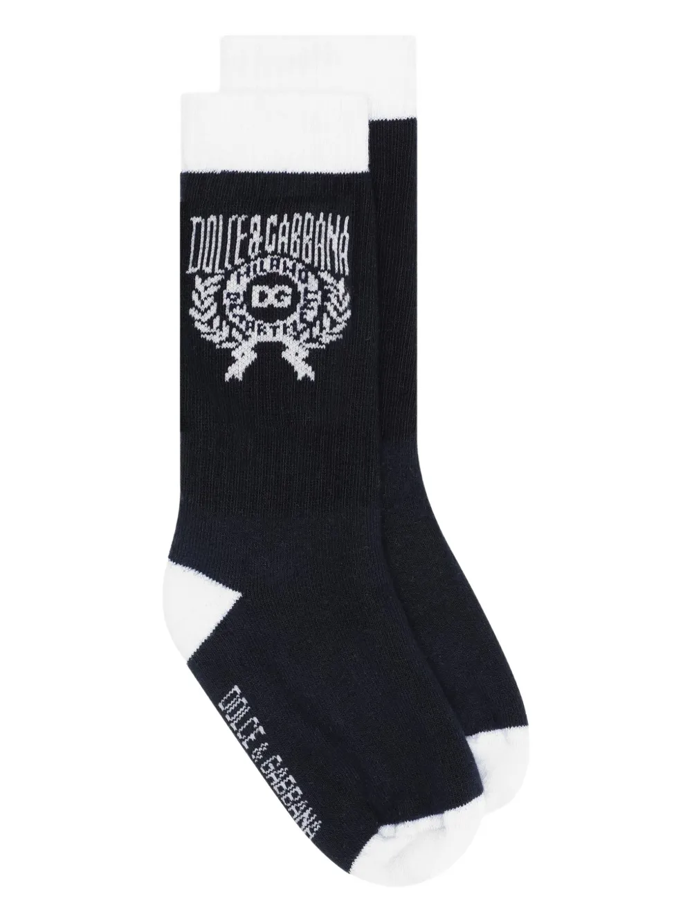 Носки с логотипом Dolce & Gabbana Kids, синий
Носки с логотипом Dolce & Gabbana Kids, синий