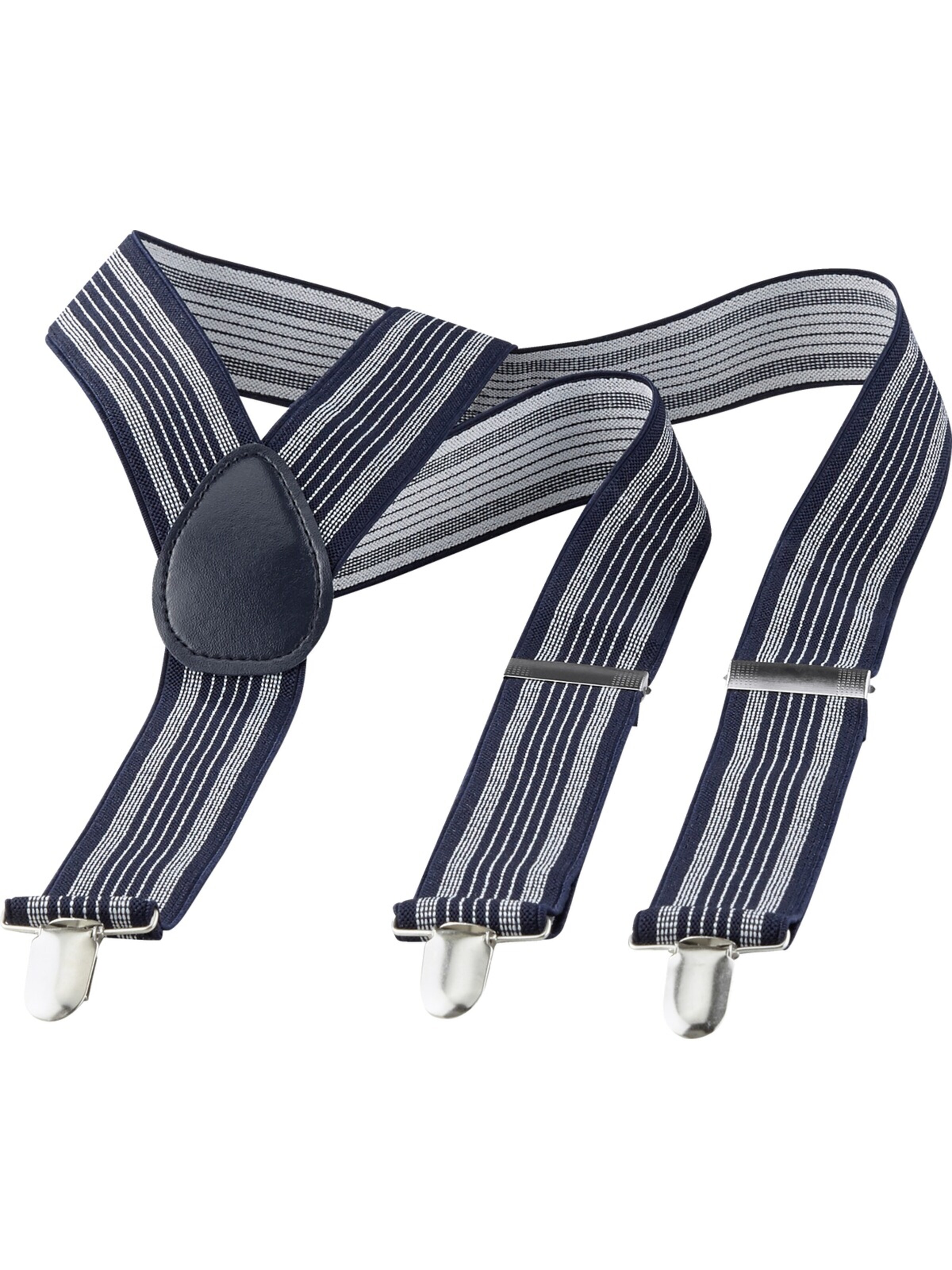 Jan Vanderstorm Подтяжки 'Rango' в цвете Navy
Jan Vanderstorm Подтяжки 'Rango' в цвете Navy