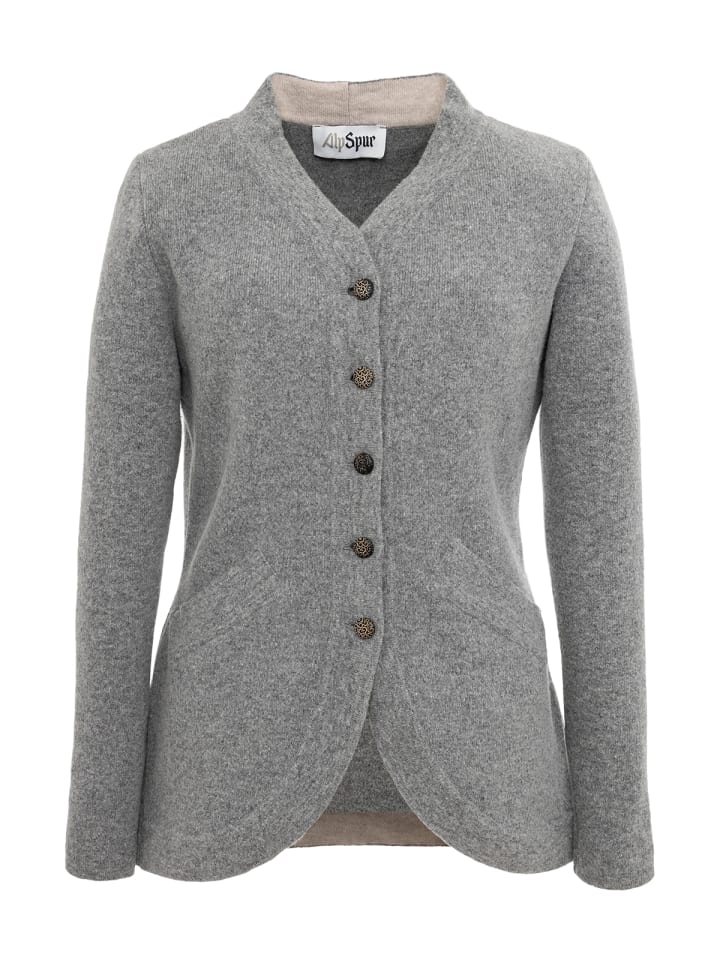 Кардиган LISA11 серого цвета AlpSpur
Кардиган LISA11 серого цвета AlpSpur