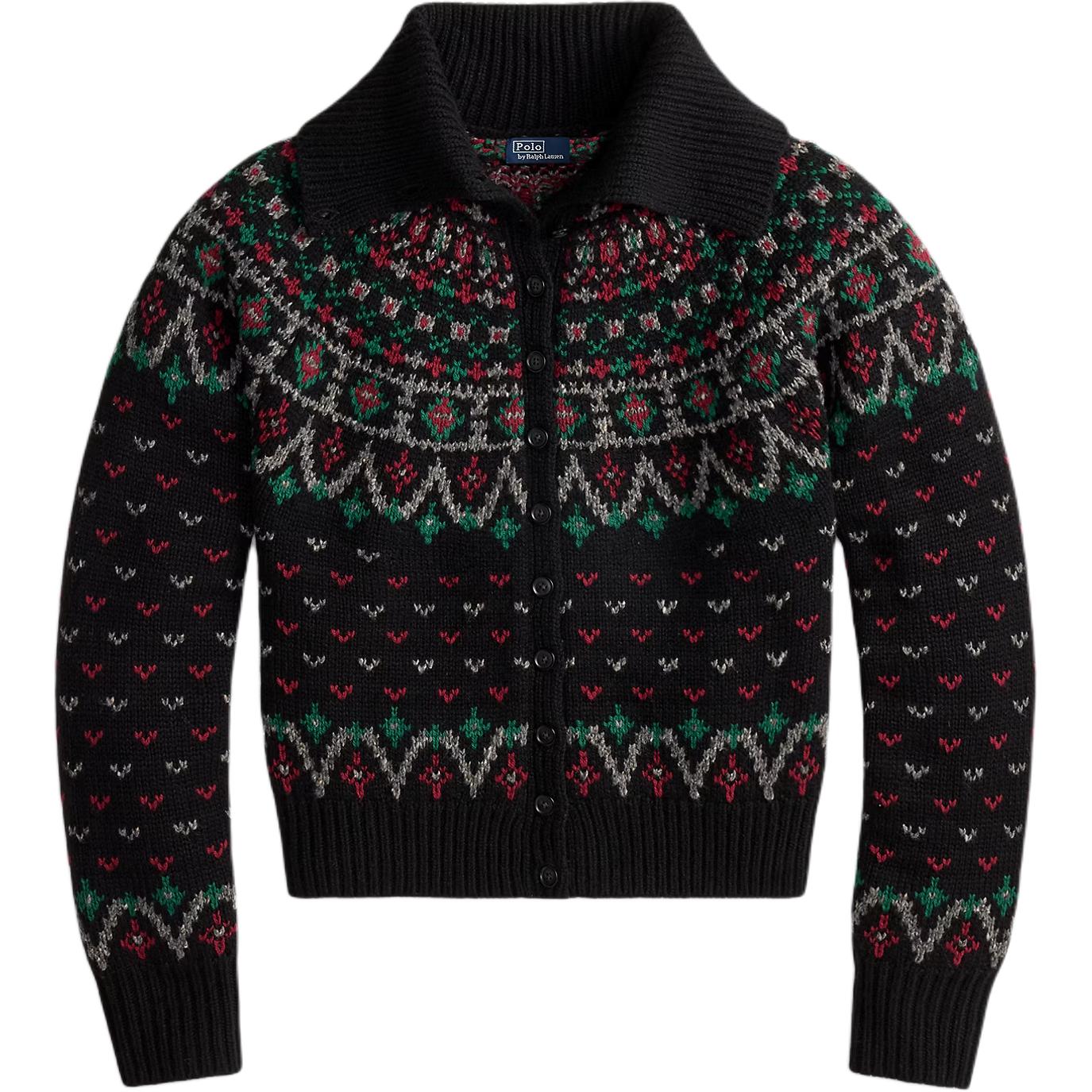 Кардиган Fair Isle Polo Ralph Lauren, черный
Кардиган Fair Isle Polo Ralph Lauren, черный