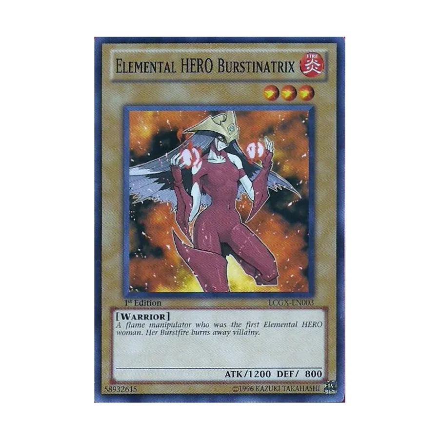 CCG Элементальный герой Бурстинатрикс (Обычный), Yu-Gi-Oh - Legendary Collection 2 - Singles
CCG Элементальный герой Бурстинатрикс (Обычный), Yu-Gi-Oh - Legendary Collection 2 - Singles