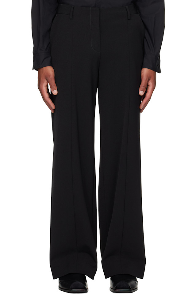 Брюки со стременами Jean Paul Gaultier, черный 
Брюки со стременами Jean Paul Gaultier, черный