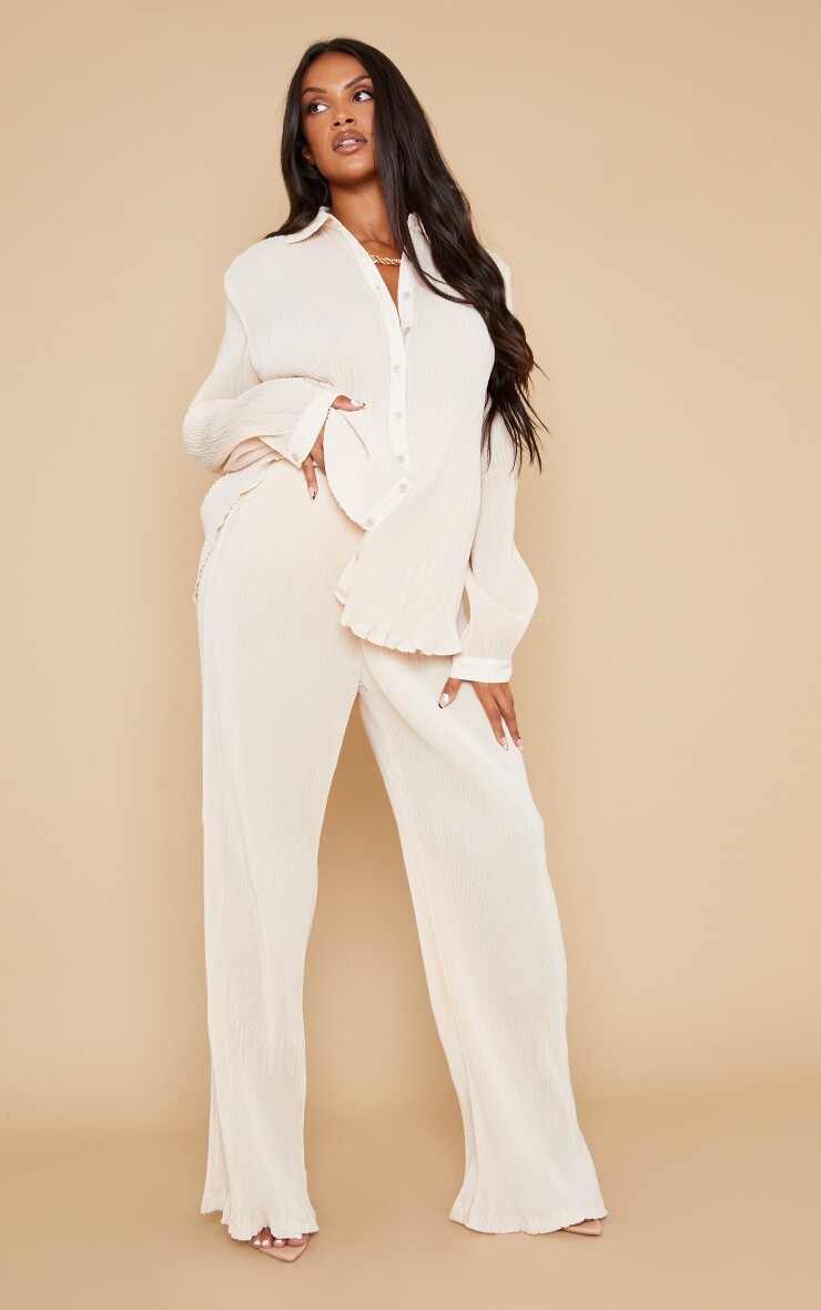 PrettyLittleThing Кремовые плиссированные широкие брюки с высокой талией для беременных, Бежевый, PrettyLittleThing Кремовые плиссированные широкие брюки с высокой талией для беременных
PrettyLittleThing Кремовые плиссированные широкие брюки с высокой талией для беременных, Бежевый, PrettyLittleThing Кремовые плиссированные широкие брюки с высокой талией для беременных
