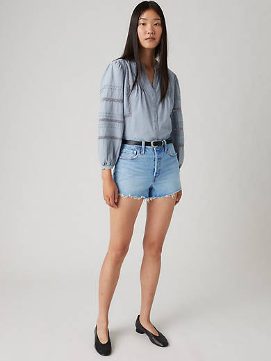 Женские шорты 501 Original Fit с высокой посадкой Levi's, цвет No Referee Short - Medium Wash
Женские шорты 501 Original Fit с высокой посадкой Levi's, цвет No Referee Short - Medium Wash