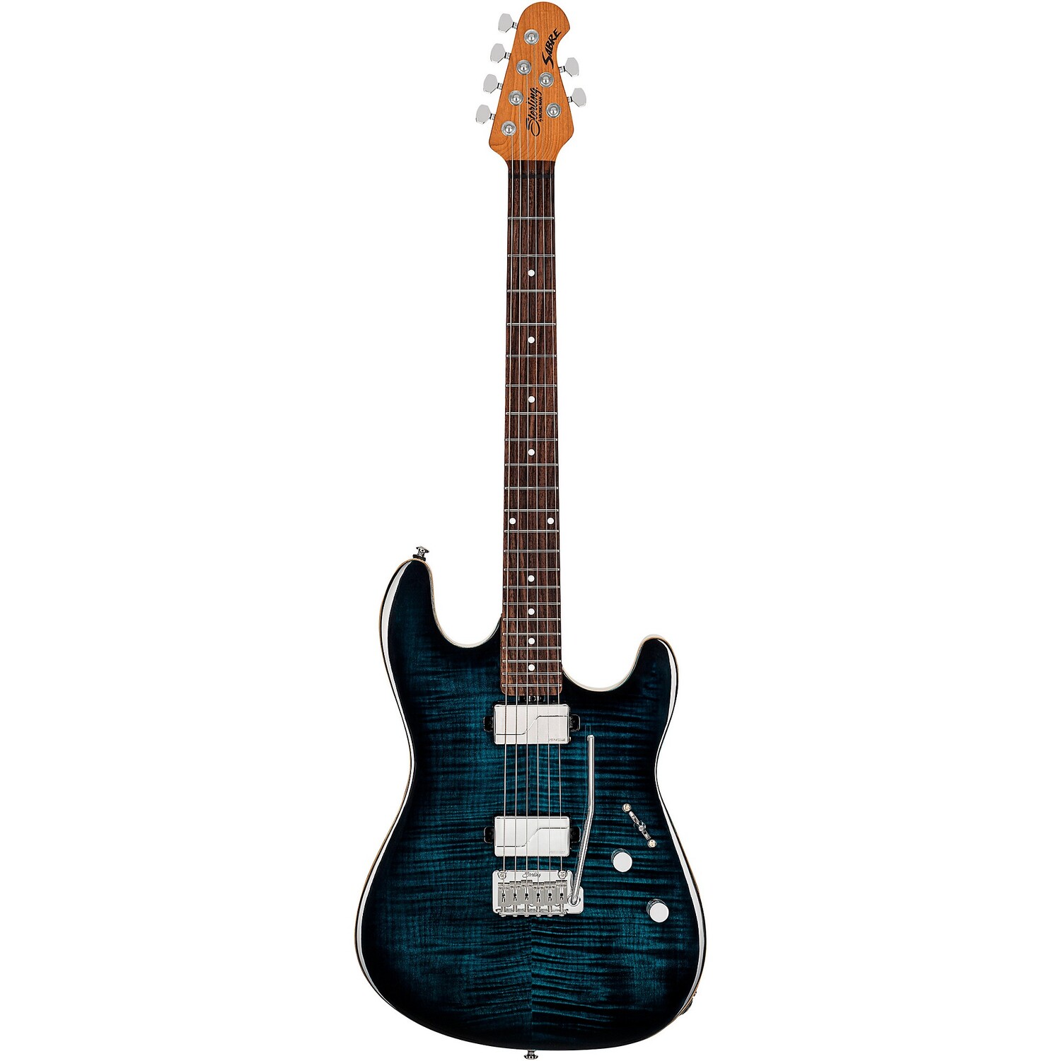 Электрогитара Sterling от Music Man Sabre Deep Blue Burst
Электрогитара Sterling от Music Man Sabre Deep Blue Burst