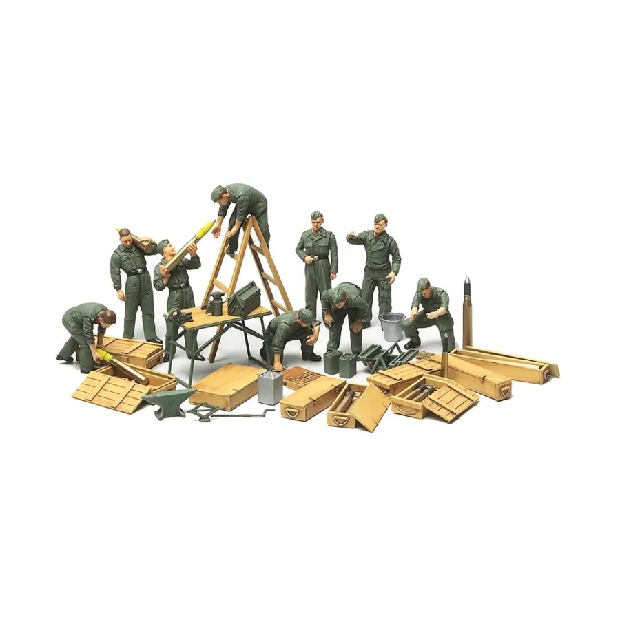 Комплект полевого обслуживания немецкого танкиста (ВОВ), Military Model (1:48) (Tamiya)
Комплект полевого обслуживания немецкого танкиста (ВОВ), Military Model (1:48) (Tamiya)