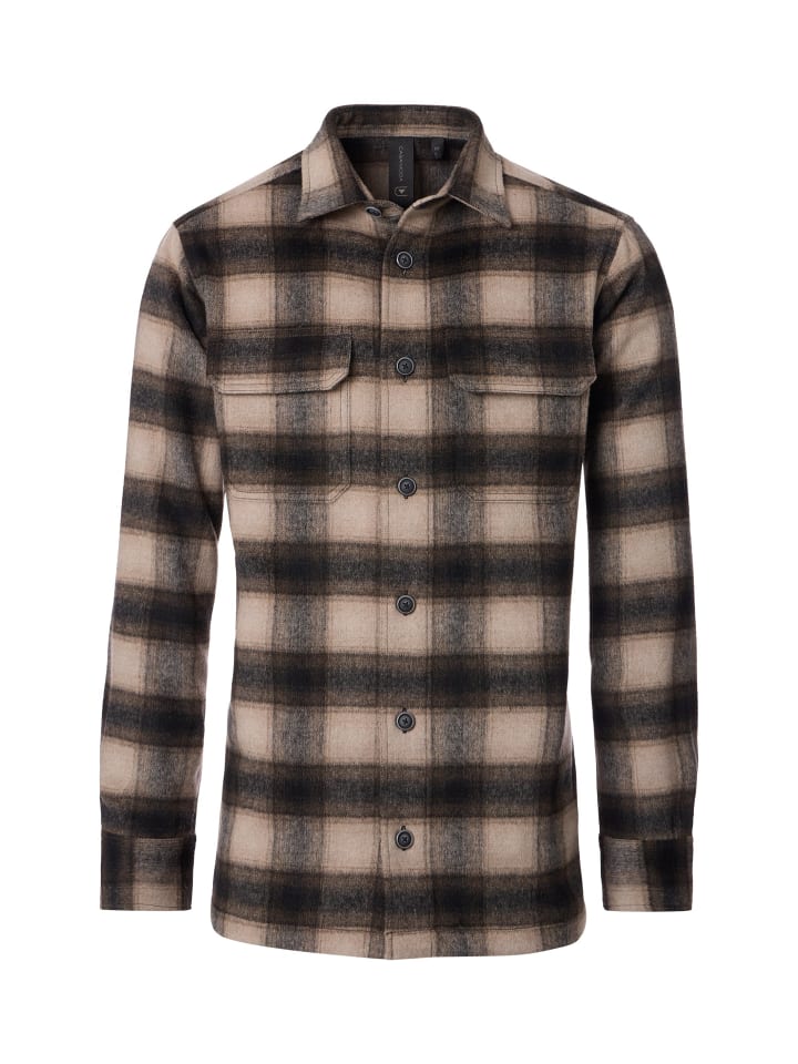 CASAMODA Повседневная рубашка коричневого цвета
CASAMODA Повседневная рубашка коричневого цвета