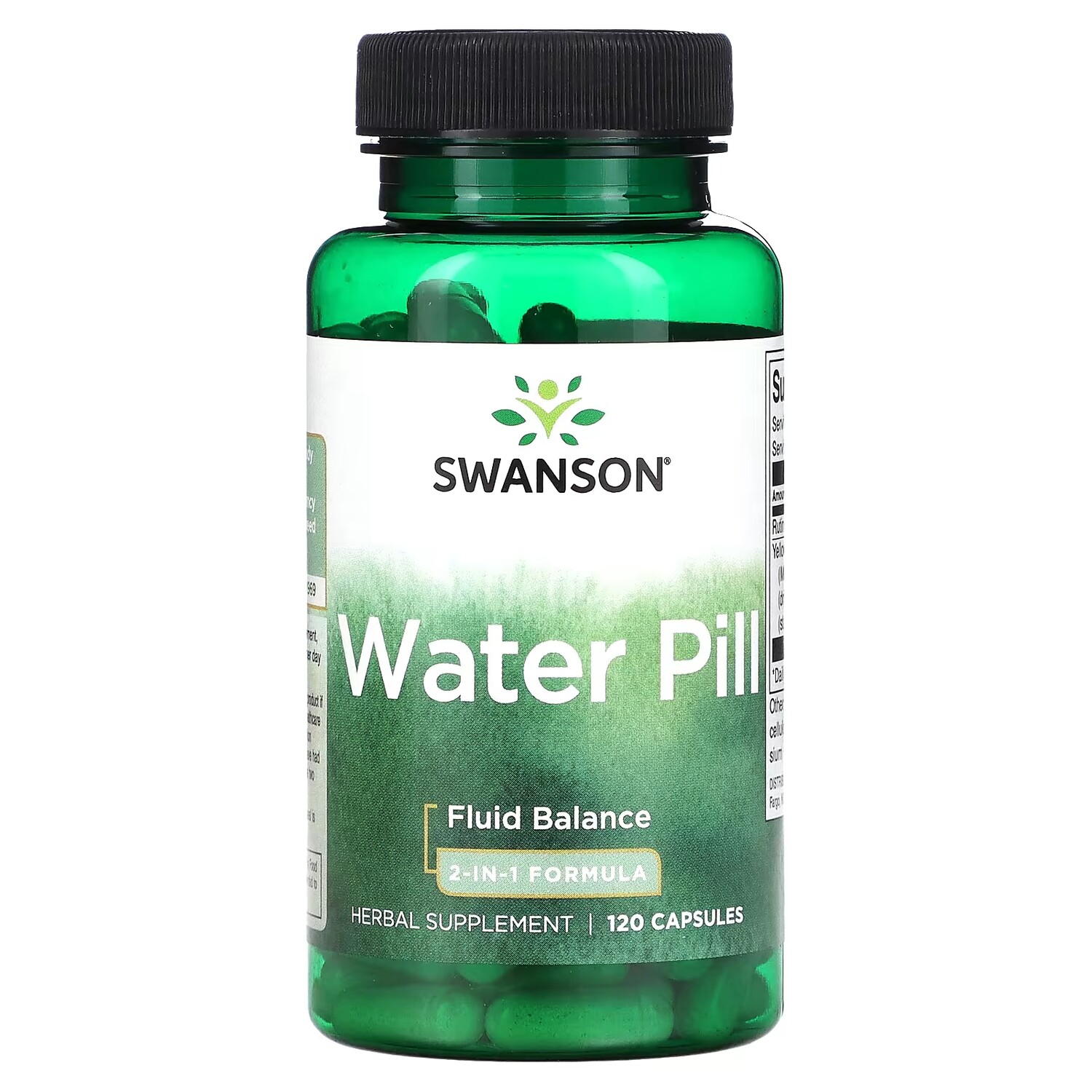Растительная добавка Swanson Water Pill 2-в-1, 120 капсул
Растительная добавка Swanson Water Pill 2-в-1, 120 капсул