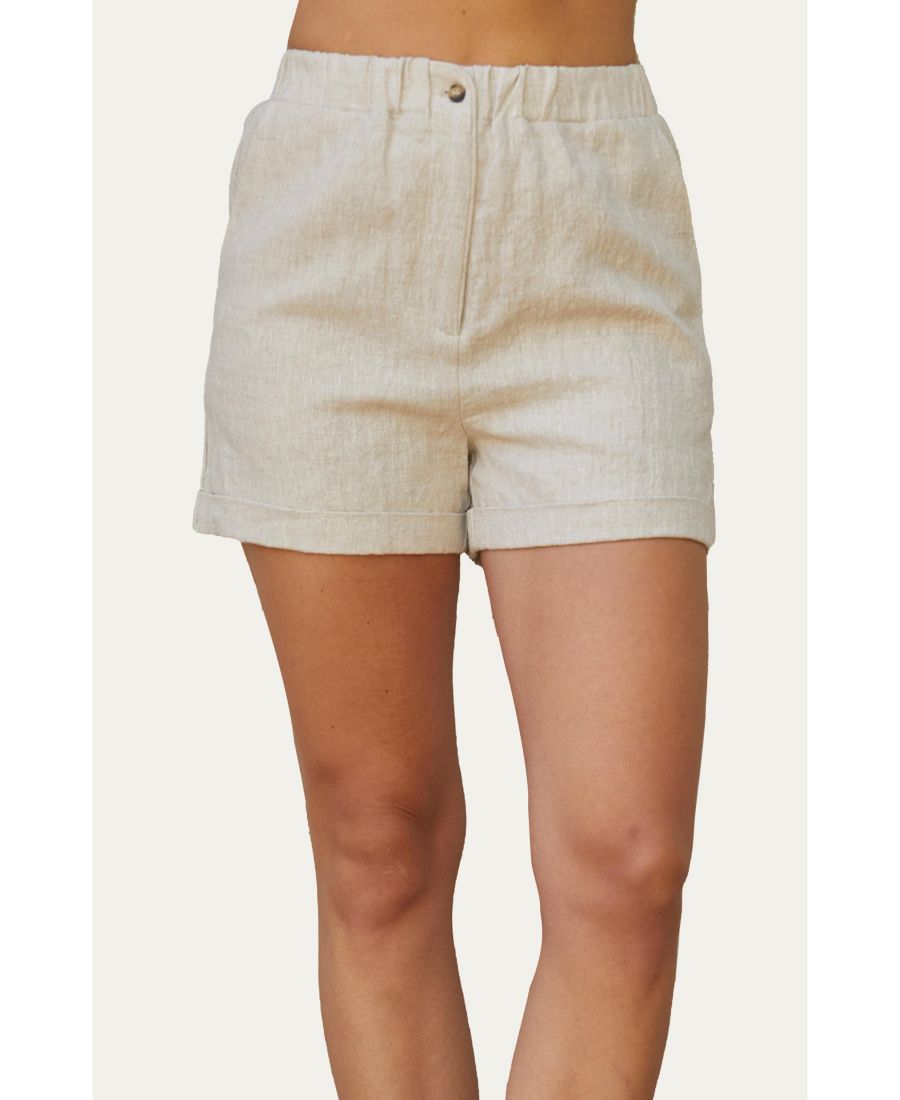 Женские льняные шорты Gretchen с отворотами CRESCENT, Beige/ khaki + oatmeal
Женские льняные шорты Gretchen с отворотами CRESCENT, Beige/ khaki + oatmeal