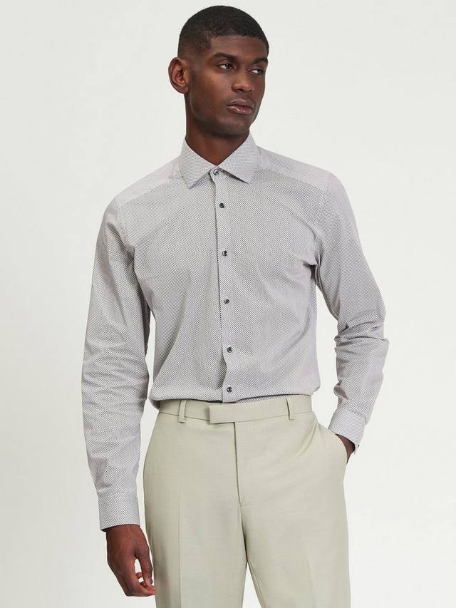 Хлопковая рубашка Slim Fit с геометрическим принтом Ben Sherman, Tan
Хлопковая рубашка Slim Fit с геометрическим принтом Ben Sherman, Tan